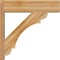 Ekena Millwork Olympic Block Rough Sawn Outlooker, Western Red Cedar, 8"W x 30"D x 30"H OUT08X30X30OLY05RWR - alternate 4